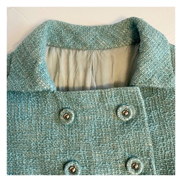 VINTAGE - FIRST LADY TWEED MINI DRESS COAT - Picture 5 of 12